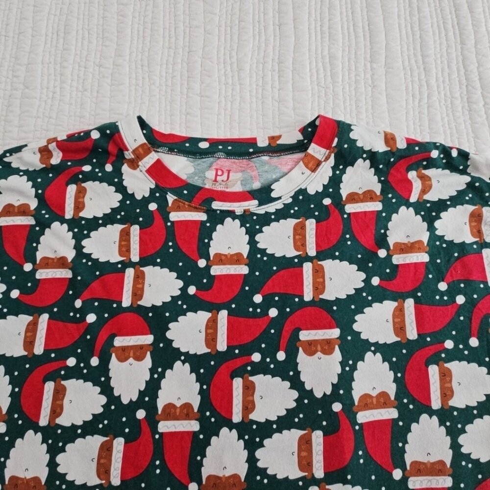 PJ Place Unisex Christmas Santa 100% Cotton Top Pajama‎ Size XXXL Comfort NWOT - Picture 4 of 16